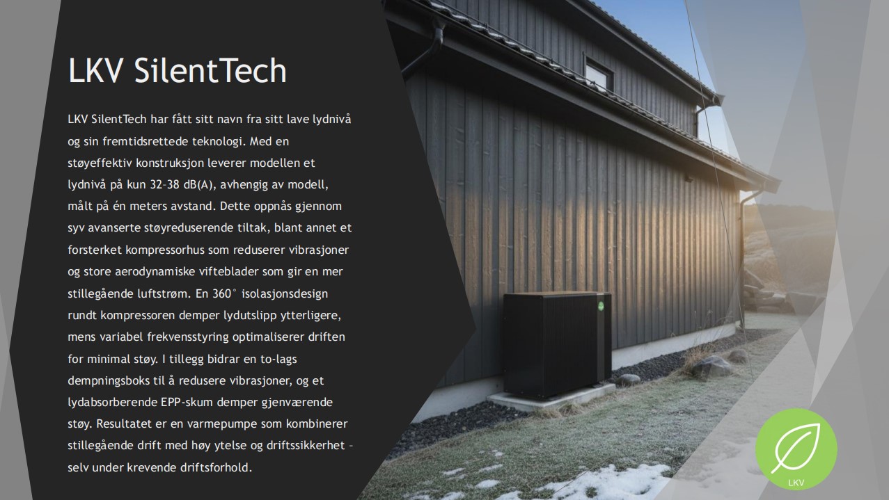LKV SilentTech datablad